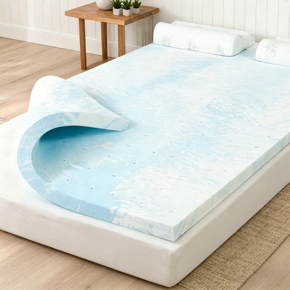 Ink painting style memory foam mattress