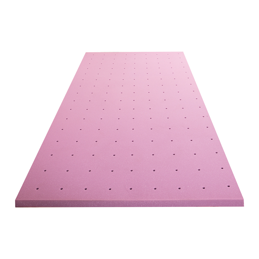 Perforated memory foam mattress