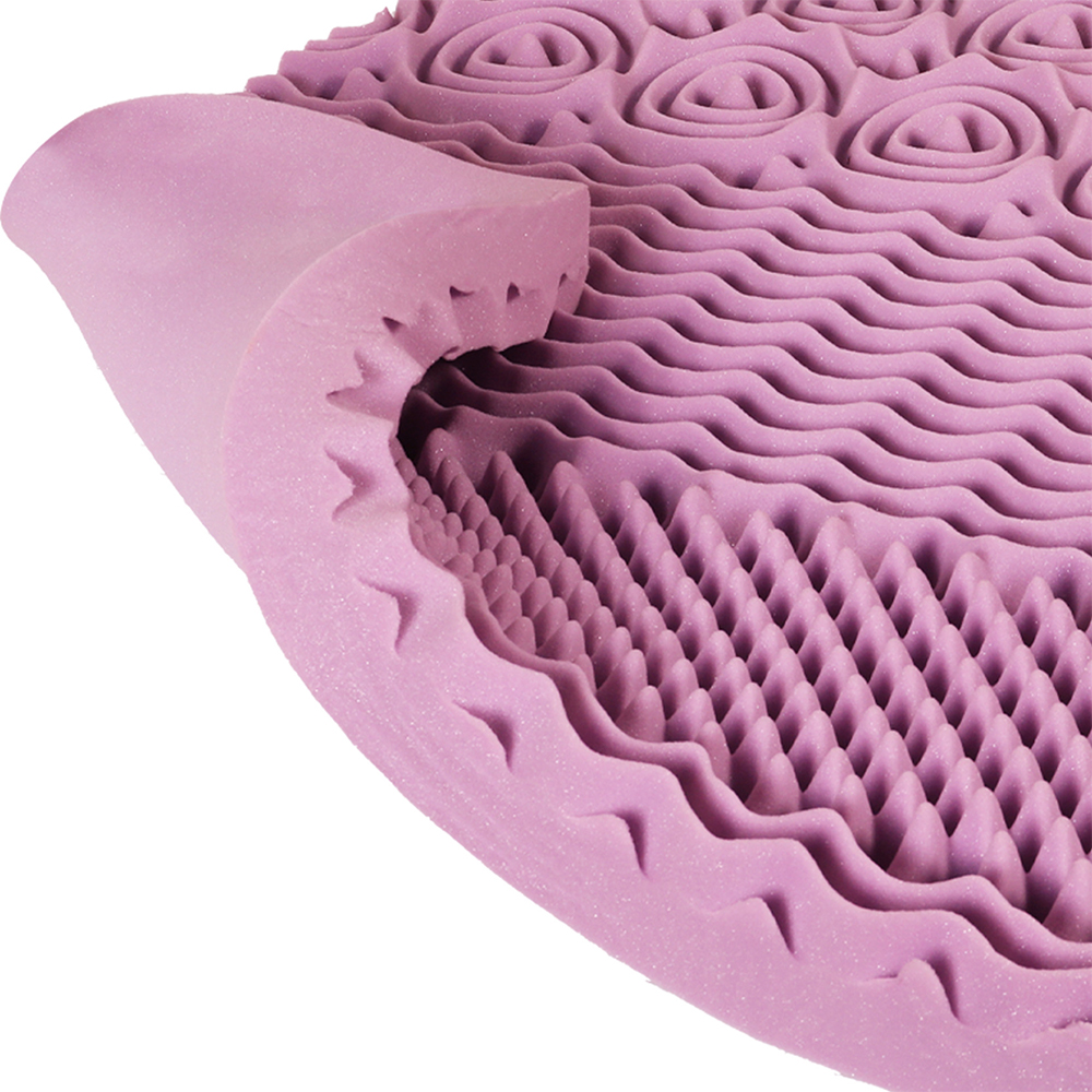 Zoned memory foam mattress