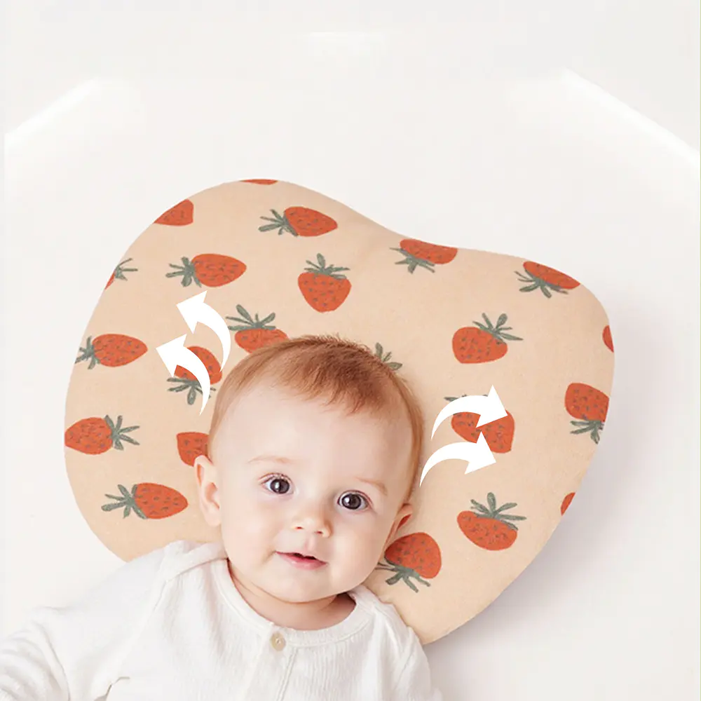 Neck support silicone pillow para sa mga bata