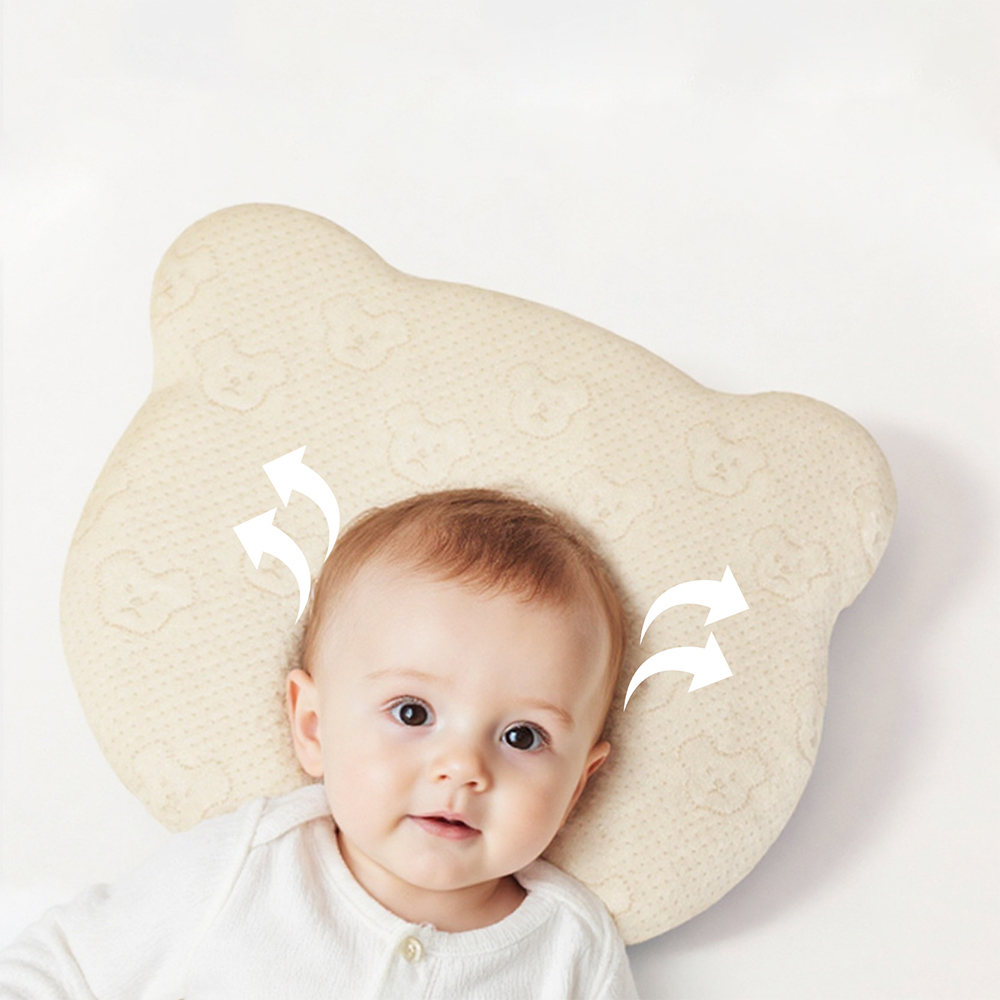 Cartoon baby silicone pillow