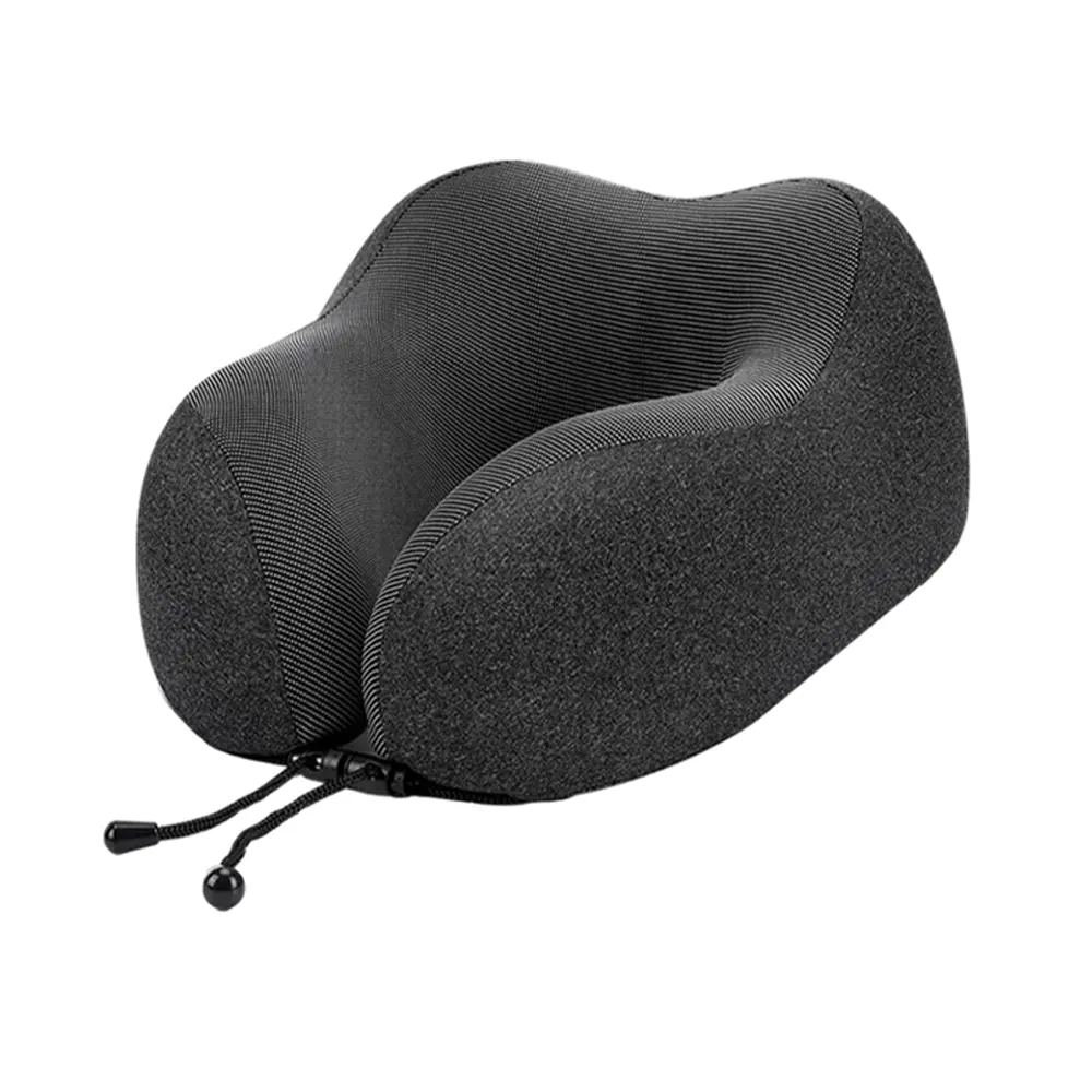 U-shaped na naaalis na memory foam na unan sa leeg