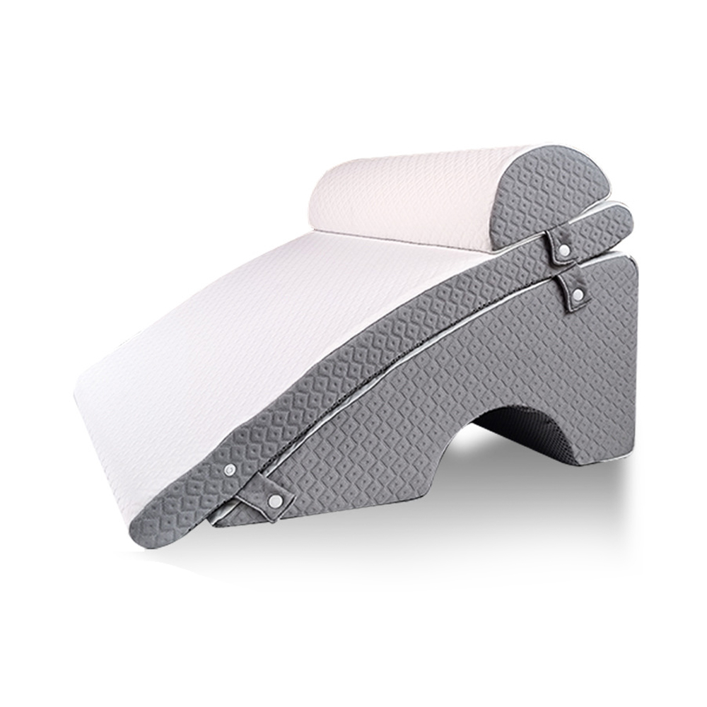 Three-piece memory foam pillow set
