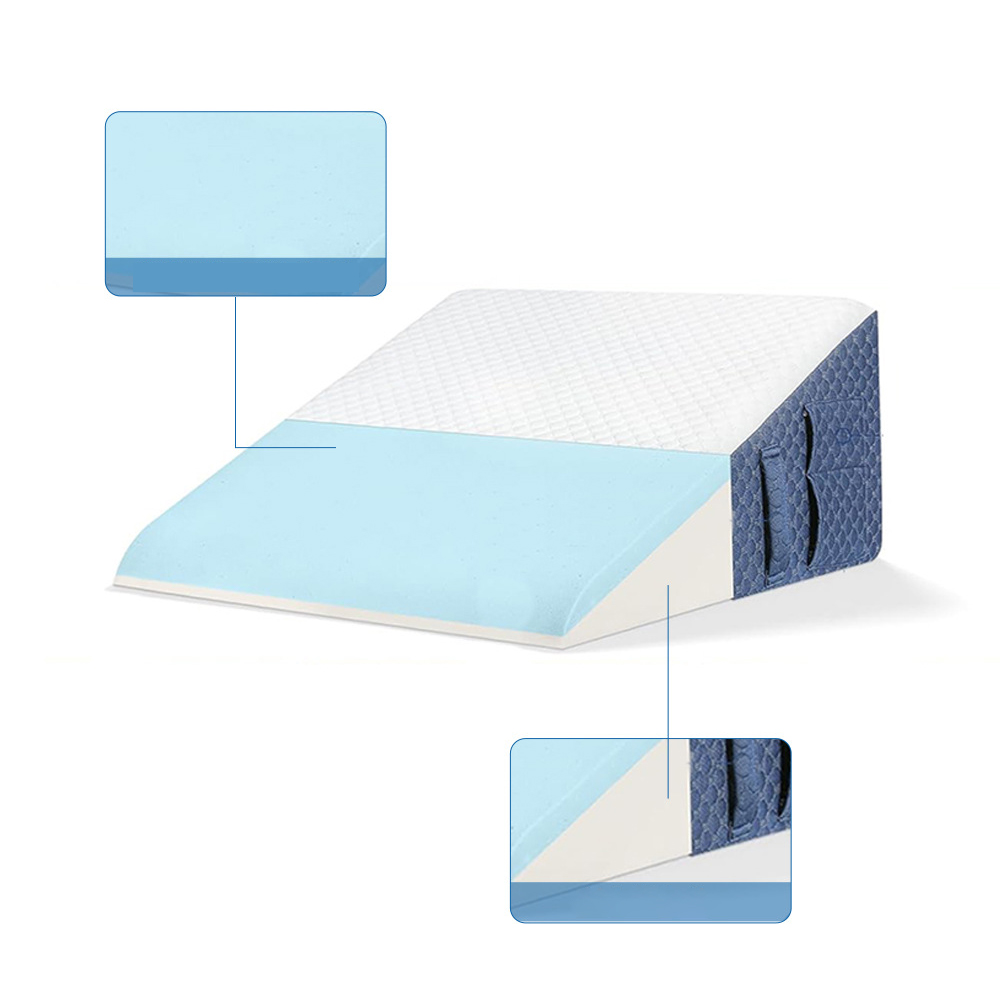Triangular Multifunctional Memory Foam Backrest