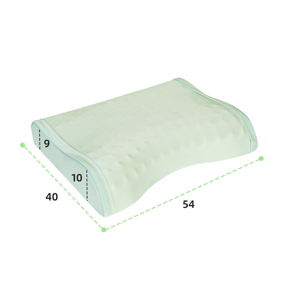 Memory foam massage pillow