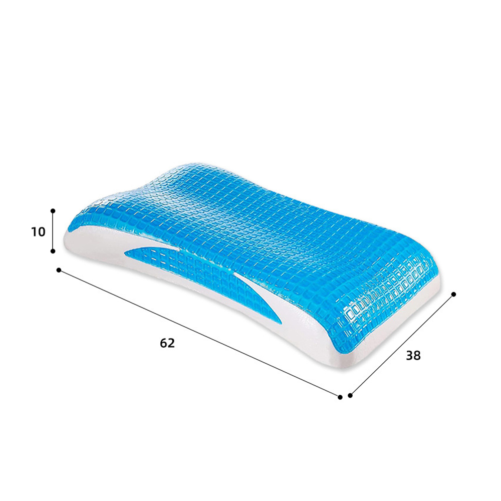 Gel memory foam side likod ng tiyan unan