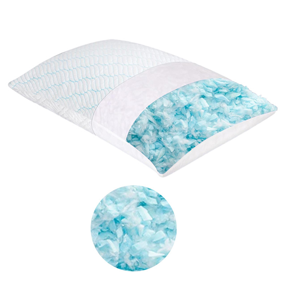 Ice silk gel memory foam sponge pillow