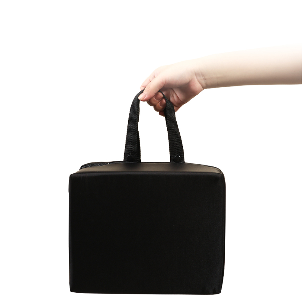 Foldable memory foam seat cushion