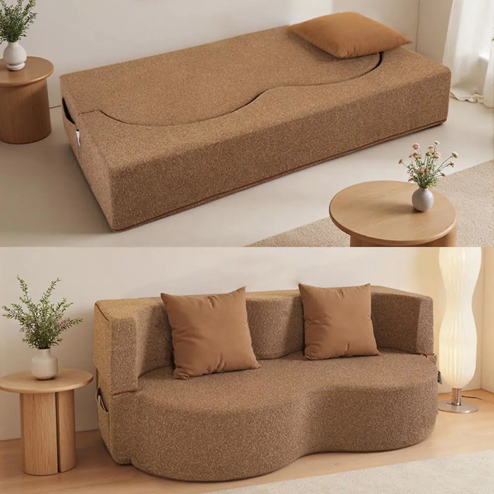 Natitiklop na double sofa