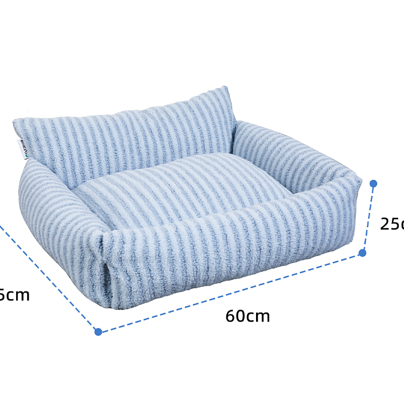 Striped Pet Bed