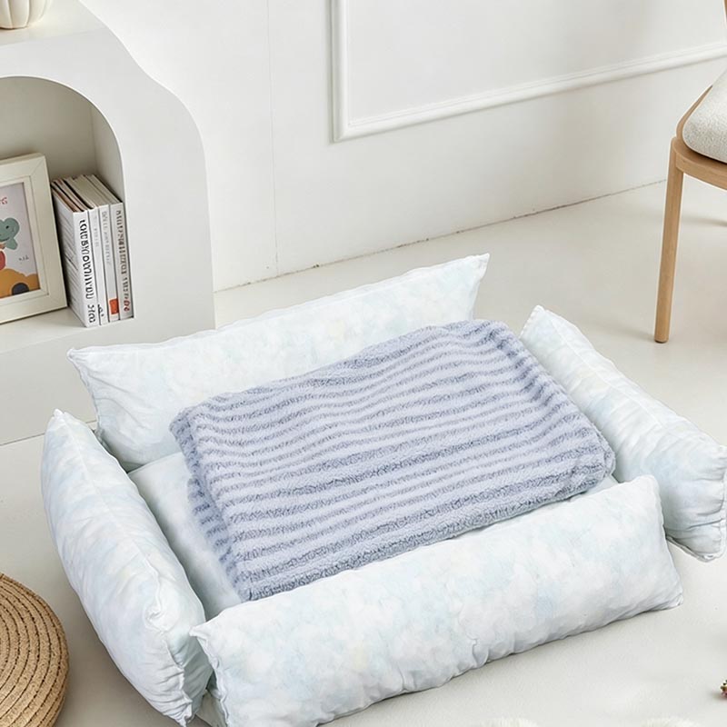 Striped Pet Bed