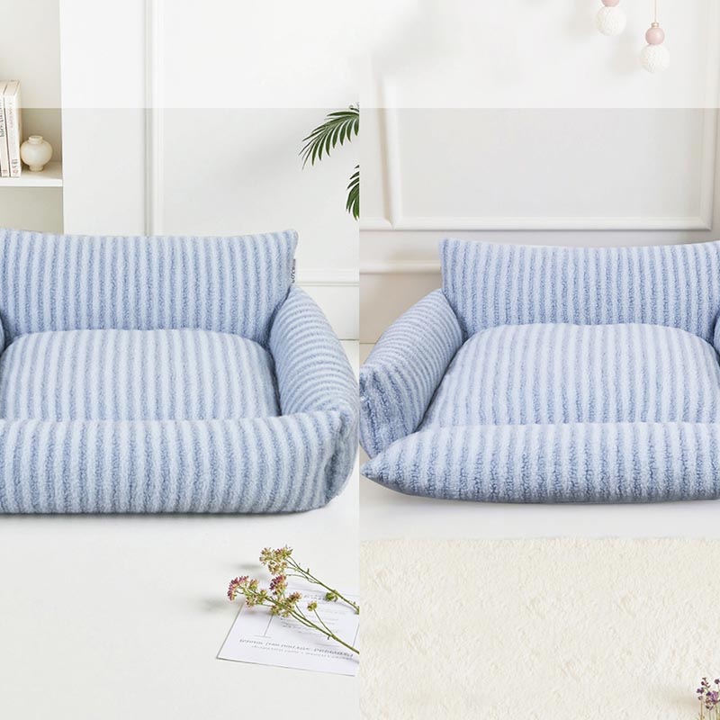Striped Pet Bed