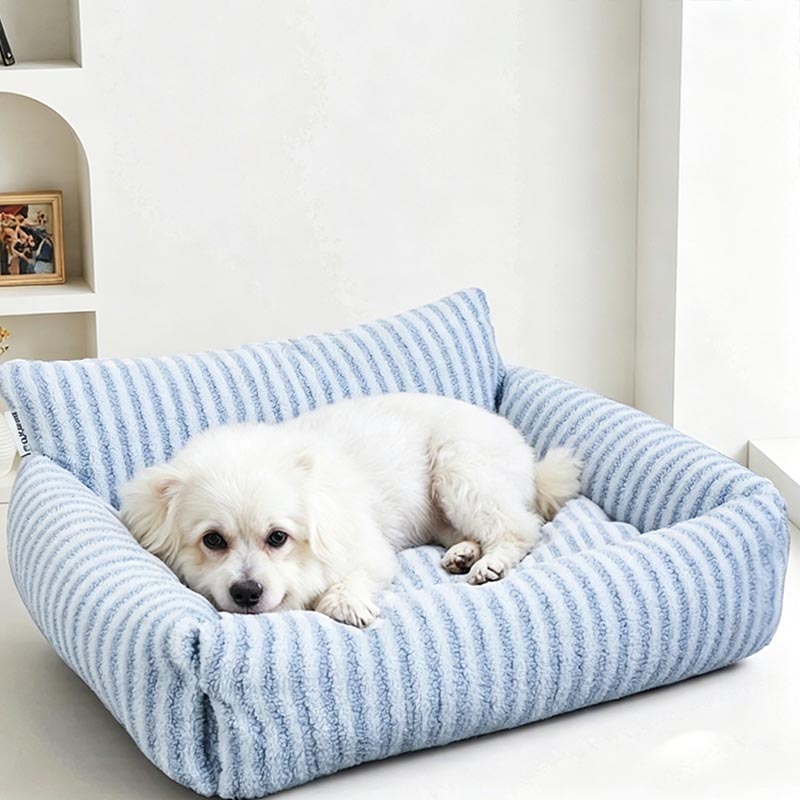 Striped Pet Bed