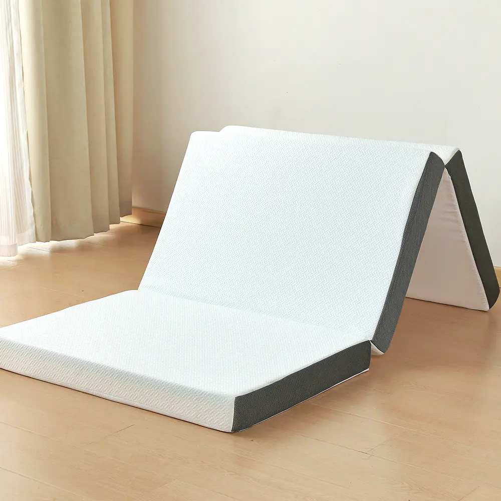 Japanese-style na three-fold memory foam gel mattress