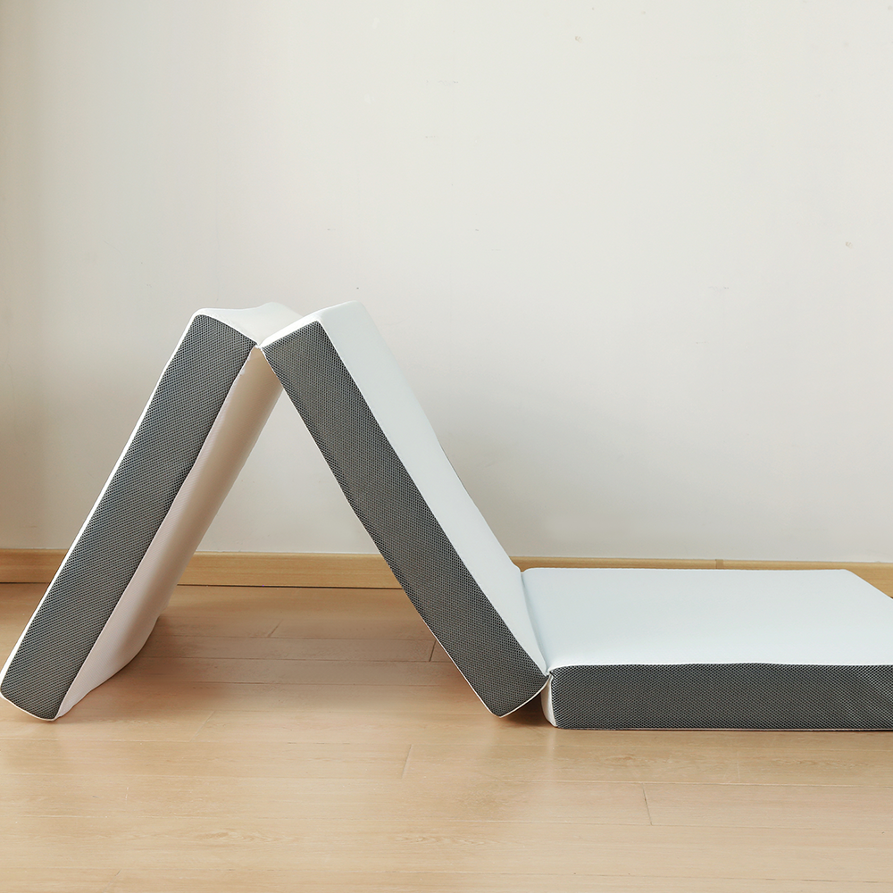 Japanese-style na three-fold memory foam gel mattress